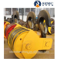 Overhead Crane and Bridge Crane Wire Rope Winch Trolley Hook